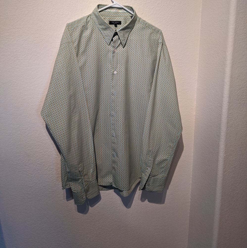 Ted Baker/London/ Men's dress shirt, 7 European.